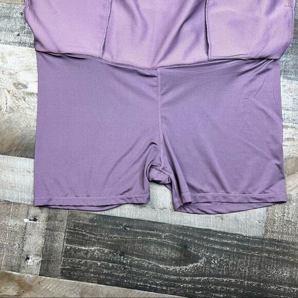 32 Degrees Cool Womens NEW Purple Athletic Skort Elastic Waist Pockets Size XL - Picture 10 of 11